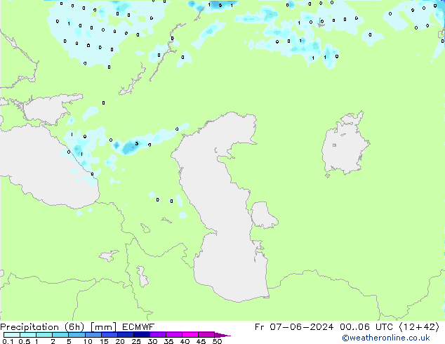 Z500/Rain (+SLP)/Z850 ECMWF пт 07.06.2024 06 UTC