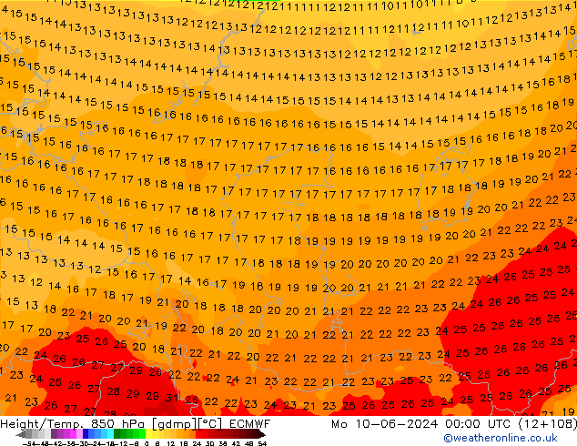 Z500/Regen(+SLP)/Z850 ECMWF ma 10.06.2024 00 UTC