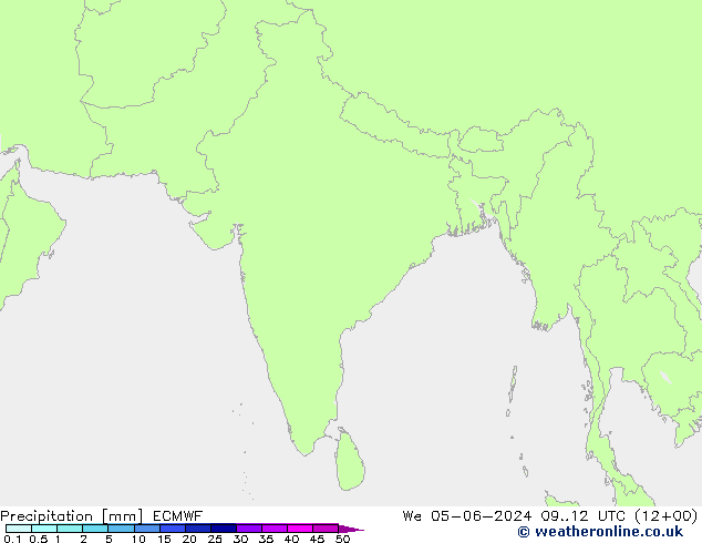 Précipitation ECMWF mer 05.06.2024 12 UTC