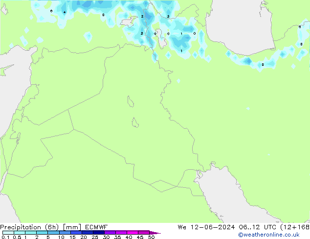 Z500/Rain (+SLP)/Z850 ECMWF mer 12.06.2024 12 UTC