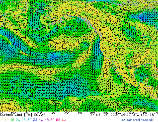  10 m ECMWF  06.06.2024 06 UTC