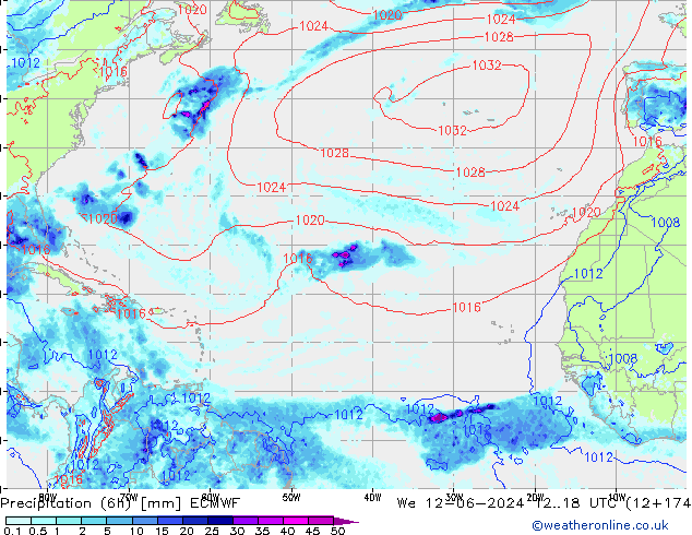 Z500/Rain (+SLP)/Z850 ECMWF ср 12.06.2024 18 UTC