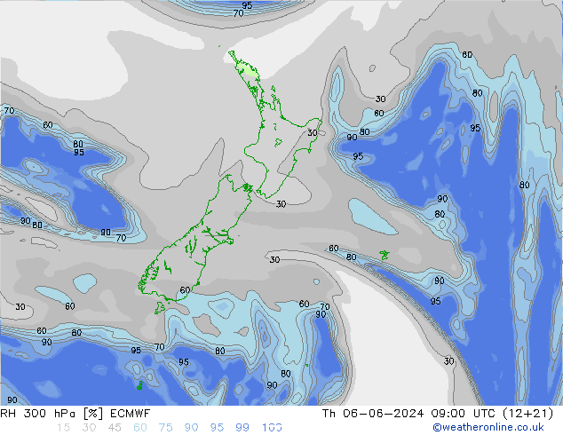 RV 300 hPa ECMWF do 06.06.2024 09 UTC