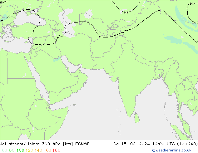 Polarjet ECMWF Sa 15.06.2024 12 UTC