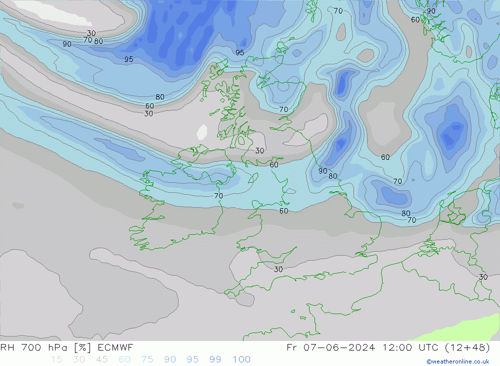 RV 700 hPa ECMWF vr 07.06.2024 12 UTC