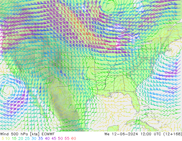  500 hPa ECMWF  12.06.2024 12 UTC