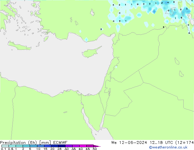 Z500/Rain (+SLP)/Z850 ECMWF We 12.06.2024 18 UTC