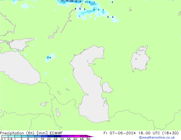 Z500/Rain (+SLP)/Z850 ECMWF Fr 07.06.2024 00 UTC