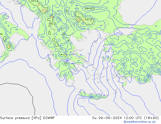      ECMWF  09.06.2024 12 UTC