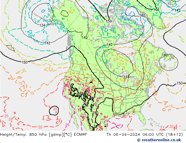 Z500/Regen(+SLP)/Z850 ECMWF do 06.06.2024 06 UTC