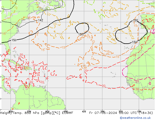 Z500/Rain (+SLP)/Z850 ECMWF Pá 07.06.2024 06 UTC