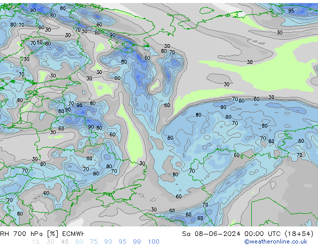 700 hPa Nispi Nem ECMWF Cts 08.06.2024 00 UTC