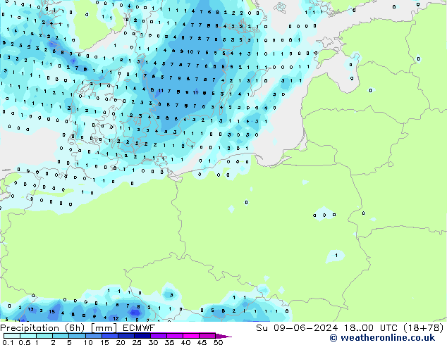  (6h) ECMWF  09.06.2024 00 UTC