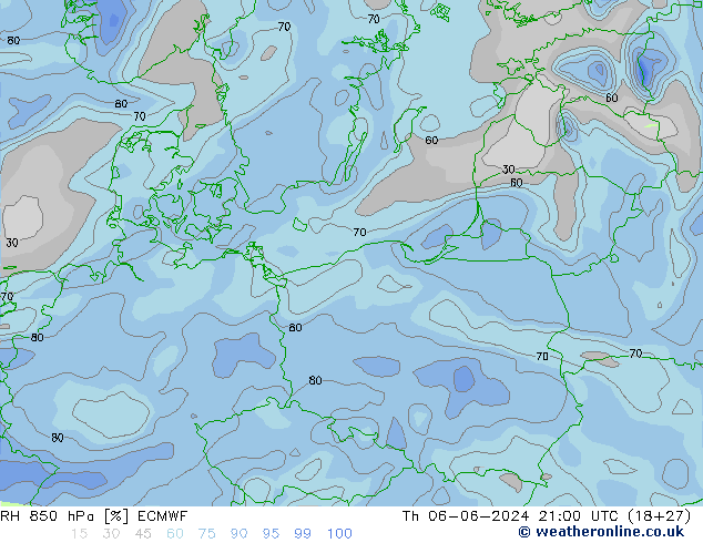 850 hPa Nispi Nem ECMWF Per 06.06.2024 21 UTC