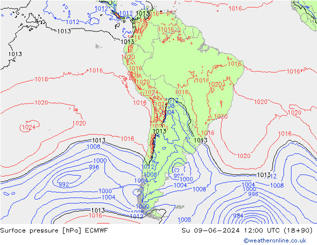      ECMWF  09.06.2024 12 UTC