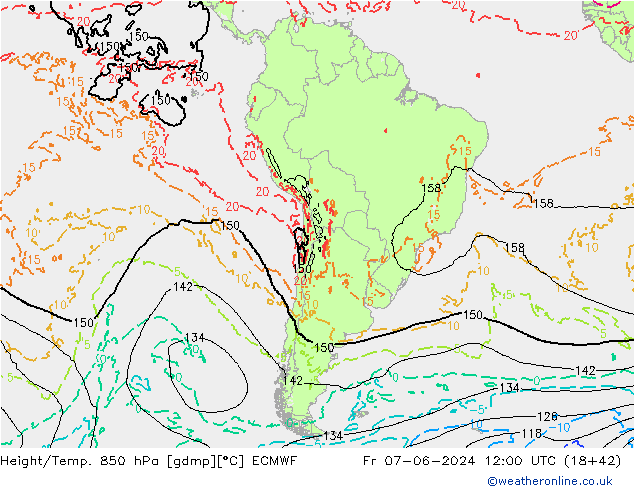 Z500/Rain (+SLP)/Z850 ECMWF pt. 07.06.2024 12 UTC