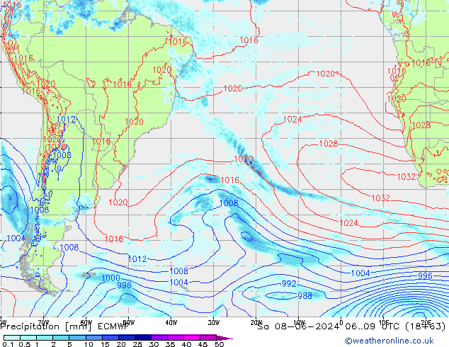 opad ECMWF so. 08.06.2024 09 UTC