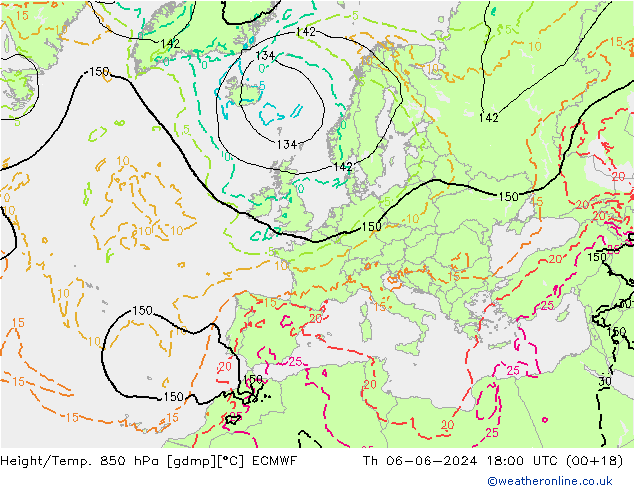 Z500/Regen(+SLP)/Z850 ECMWF do 06.06.2024 18 UTC