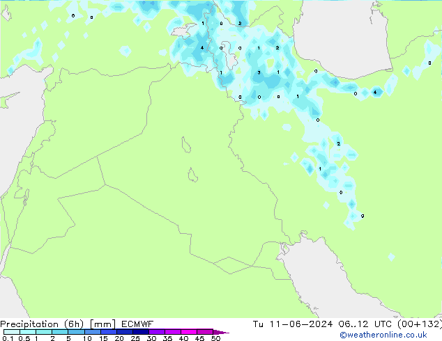 Z500/Rain (+SLP)/Z850 ECMWF mar 11.06.2024 12 UTC