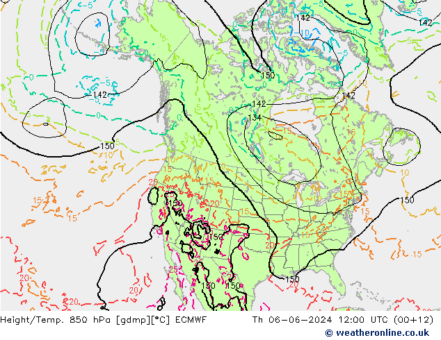 Z500/Regen(+SLP)/Z850 ECMWF do 06.06.2024 12 UTC