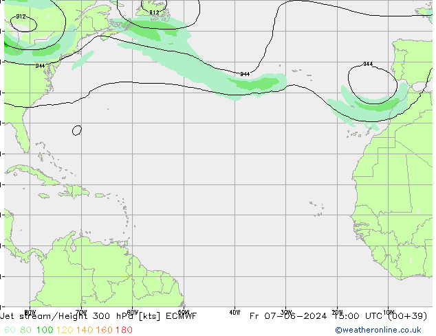 Courant-jet ECMWF ven 07.06.2024 15 UTC