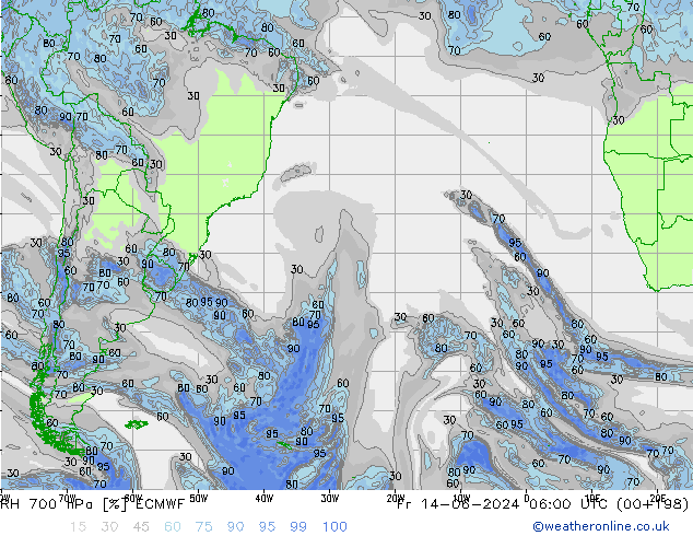 RV 700 hPa ECMWF vr 14.06.2024 06 UTC