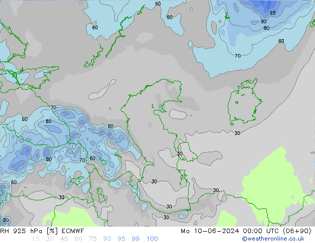 RV 925 hPa ECMWF ma 10.06.2024 00 UTC