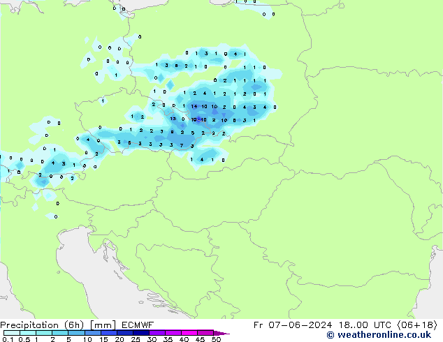 Z500/Rain (+SLP)/Z850 ECMWF Fr 07.06.2024 00 UTC