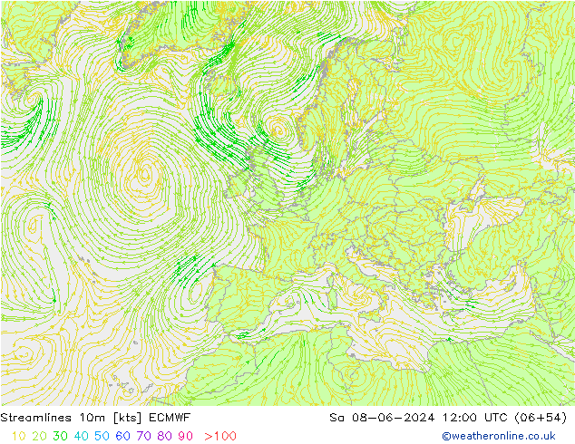  10m ECMWF  08.06.2024 12 UTC