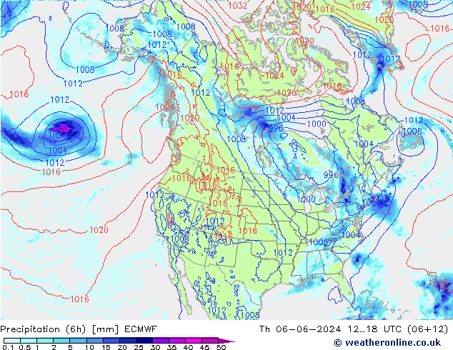 Z500/Regen(+SLP)/Z850 ECMWF do 06.06.2024 18 UTC