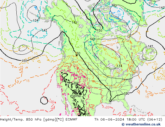 Z500/Regen(+SLP)/Z850 ECMWF do 06.06.2024 18 UTC