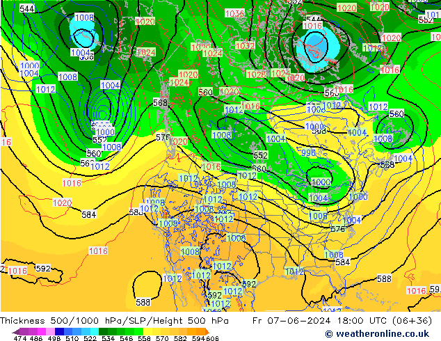 Thck 500-1000hPa ECMWF Pá 07.06.2024 18 UTC