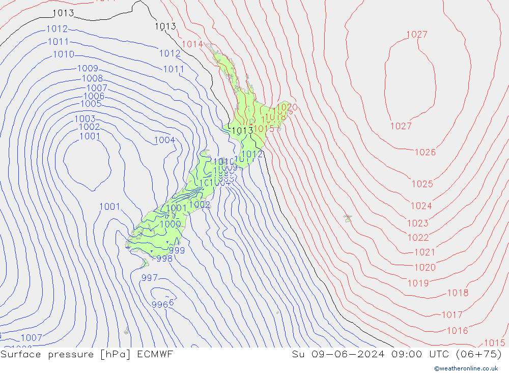      ECMWF  09.06.2024 09 UTC