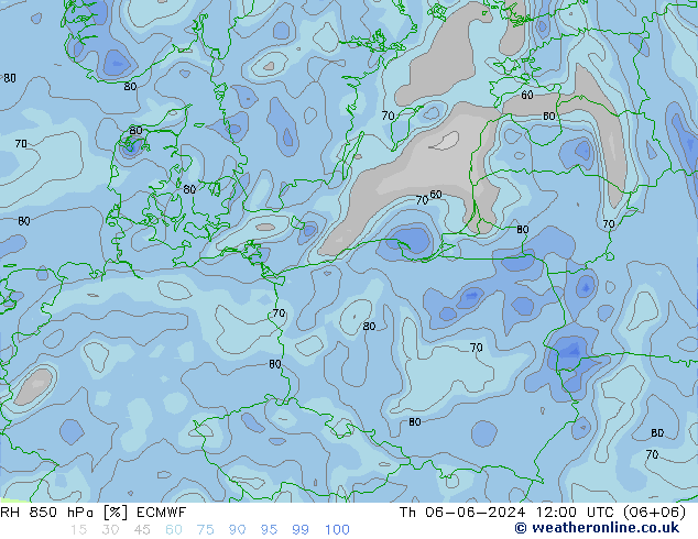 RV 850 hPa ECMWF do 06.06.2024 12 UTC