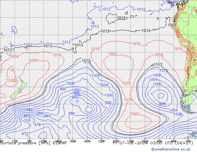 Surface pressure ECMWF Fr 07.06.2024 03 UTC