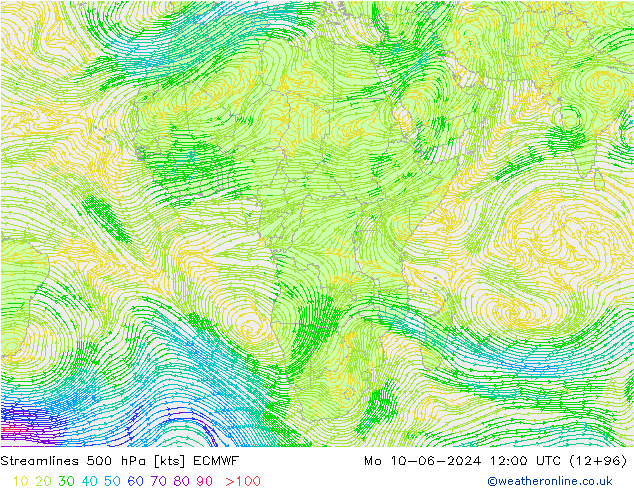  500 hPa ECMWF  10.06.2024 12 UTC