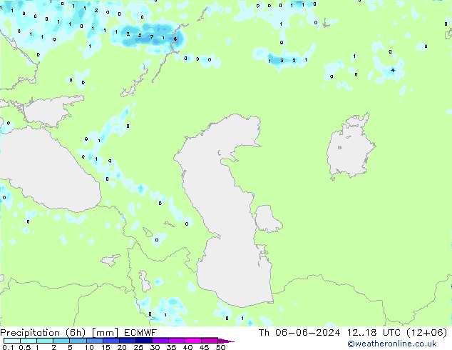 Z500/Rain (+SLP)/Z850 ECMWF Qui 06.06.2024 18 UTC