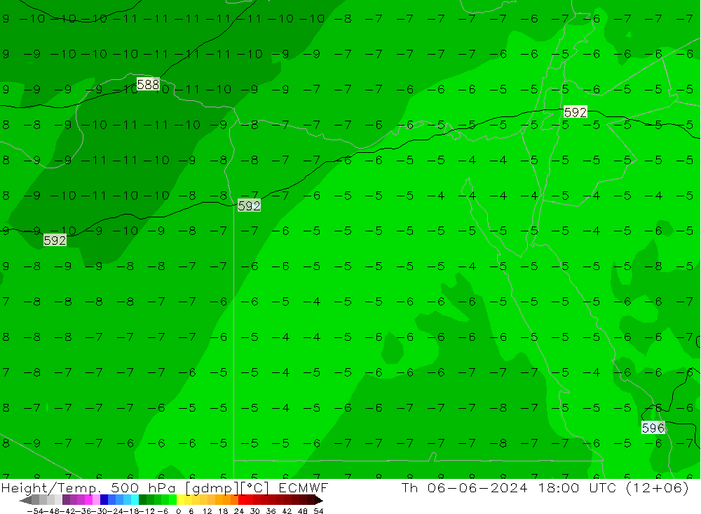 Z500/Regen(+SLP)/Z850 ECMWF do 06.06.2024 18 UTC