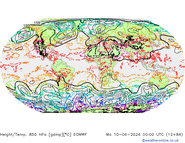 Z500/Regen(+SLP)/Z850 ECMWF ma 10.06.2024 00 UTC