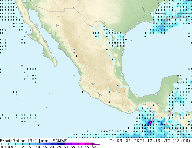 Z500/Rain (+SLP)/Z850 ECMWF Qui 06.06.2024 18 UTC