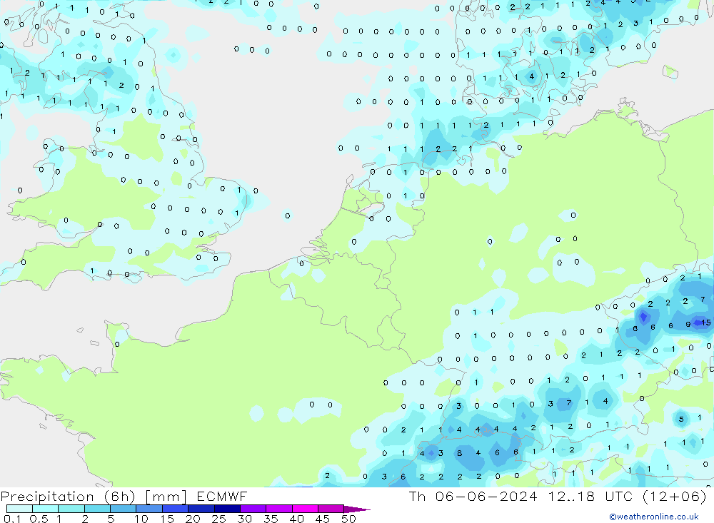 Z500/Rain (+SLP)/Z850 ECMWF Do 06.06.2024 18 UTC