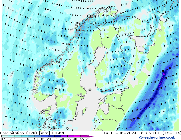  (12h) ECMWF  11.06.2024 06 UTC