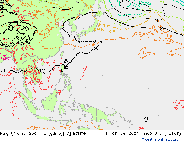 Z500/Regen(+SLP)/Z850 ECMWF do 06.06.2024 18 UTC