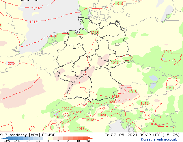 变压 ECMWF 星期五 07.06.2024 00 UTC