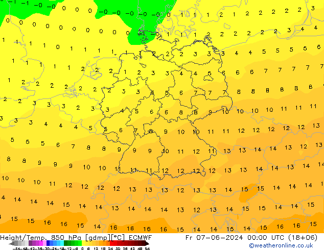 Z500/Rain (+SLP)/Z850 ECMWF  07.06.2024 00 UTC