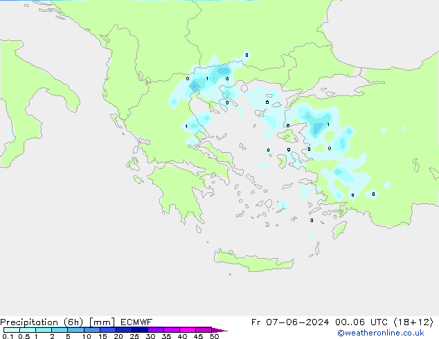 Z500/Rain (+SLP)/Z850 ECMWF Fr 07.06.2024 06 UTC