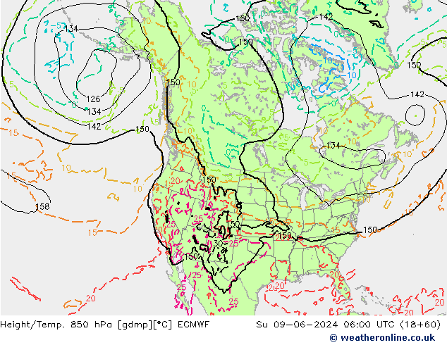 Z500/Rain (+SLP)/Z850 ECMWF Ne 09.06.2024 06 UTC