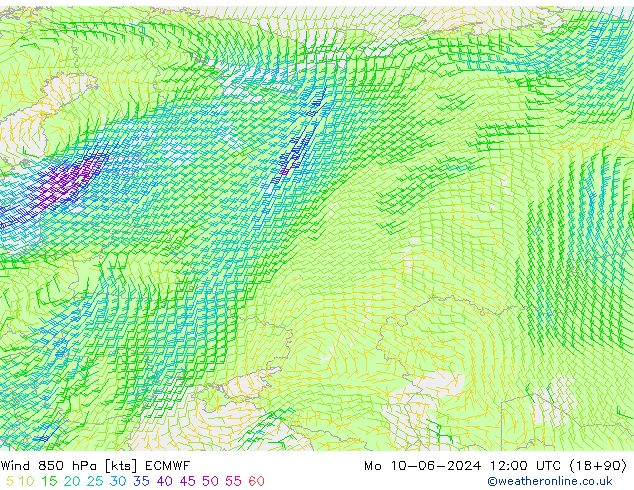  850 hPa ECMWF  10.06.2024 12 UTC