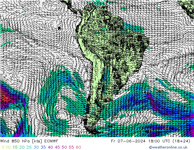  850 hPa ECMWF  07.06.2024 18 UTC