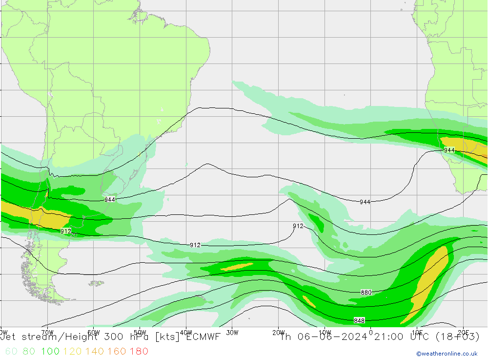 Courant-jet ECMWF jeu 06.06.2024 21 UTC